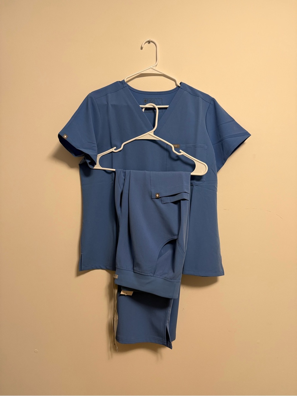 FIGS Petite Ceil Blue Scrubs—NWT
